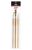 KCK PREMIUM NYLON LONG HANDLE ARTIST BRUSH - BR LH09